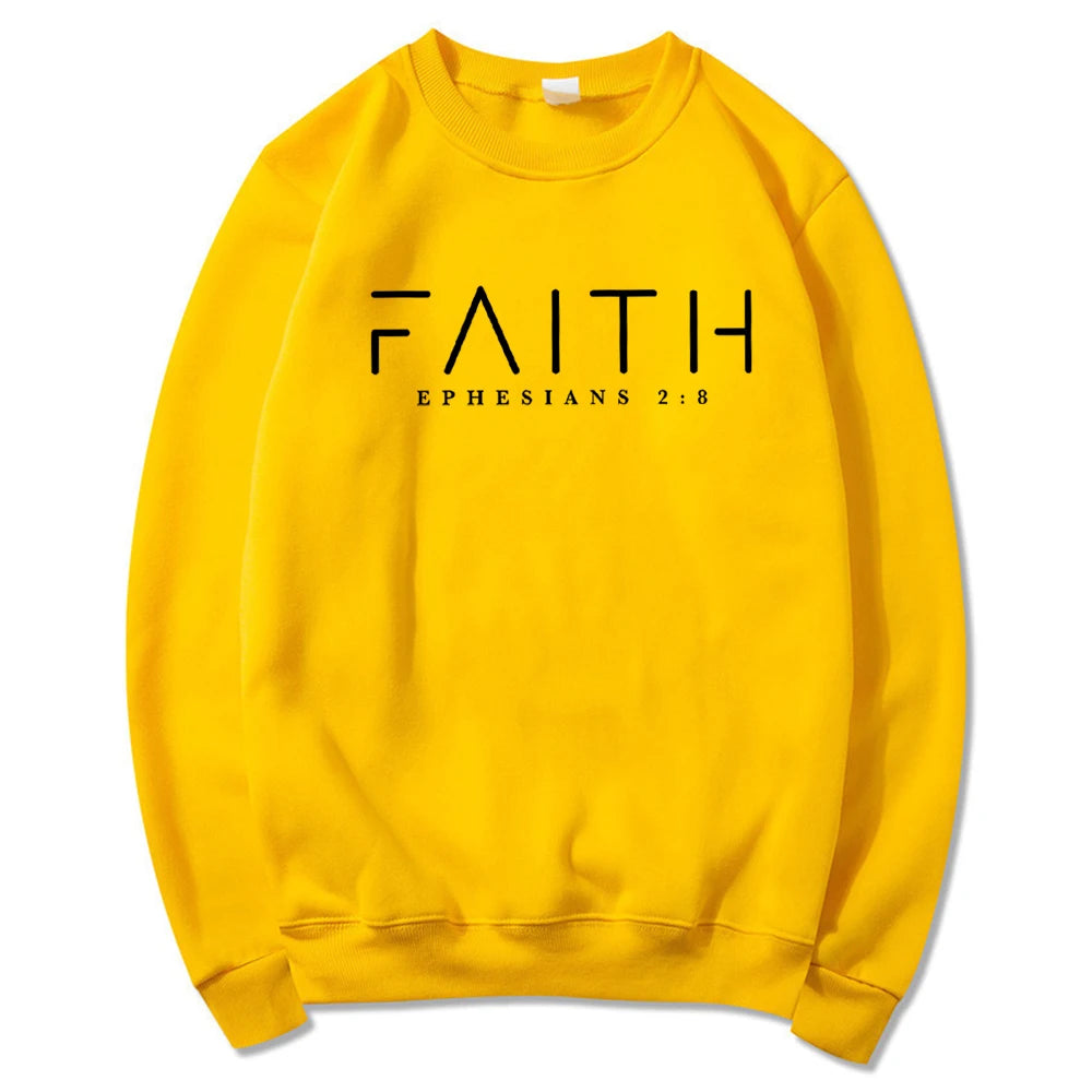 Faith Ephesians 2:8 Sweatshirt