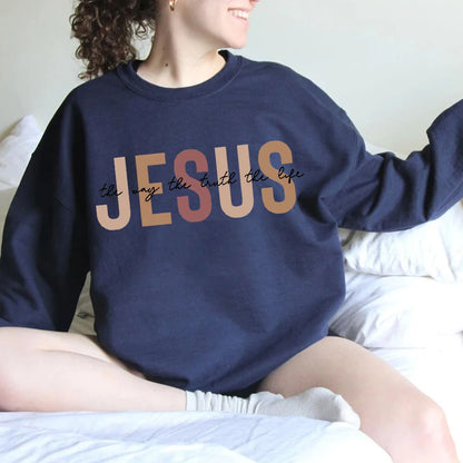 Jesus The Way The Truth The Life Hoodie