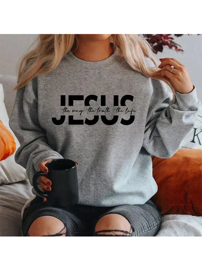 Jesus The Way The Truth The Life Sweatshirt